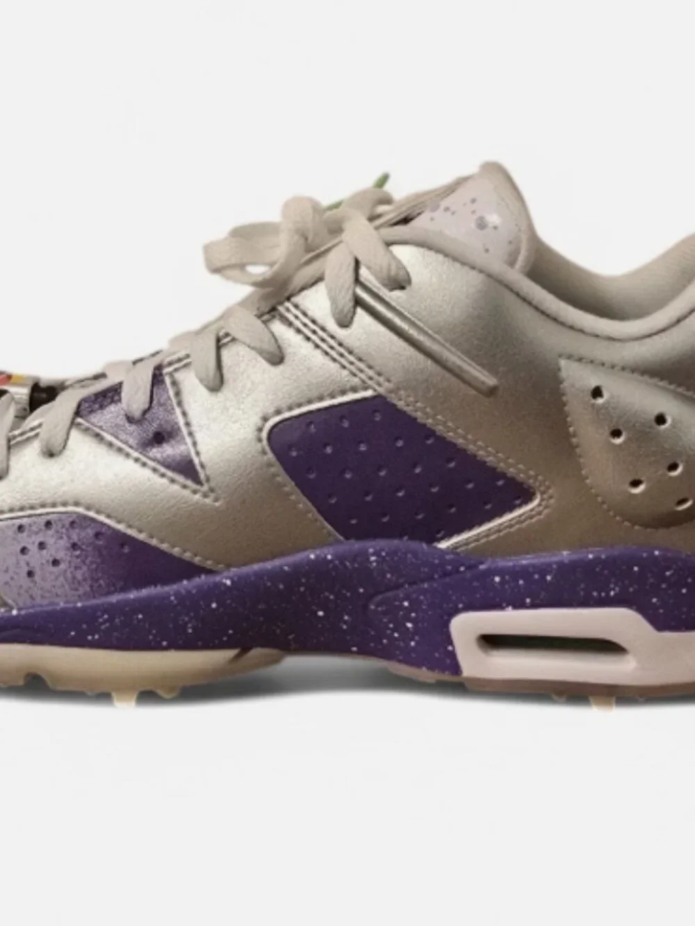 Nike Air Jordan 6 Retro Low Golf NRG Mens Golf Shoes Purple FD0205-055
